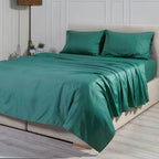 Μαξιλαροθήκες Σετ 2τμχ Cannon Imperial Dobby 200TC 52X78 Green Blue State